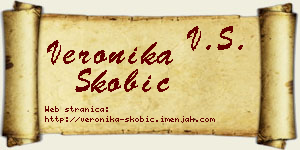 Veronika Škobić vizit kartica